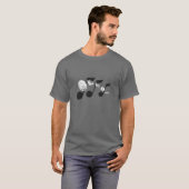 Evolutie-van-Muziek T-shirt (Voorkant volledig)
