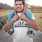 Evolutie van pap T-Shirt