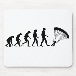 Evolutie van parachuting muismat