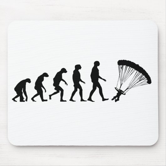 Evolutie van parachuting muismat (Voorkant)