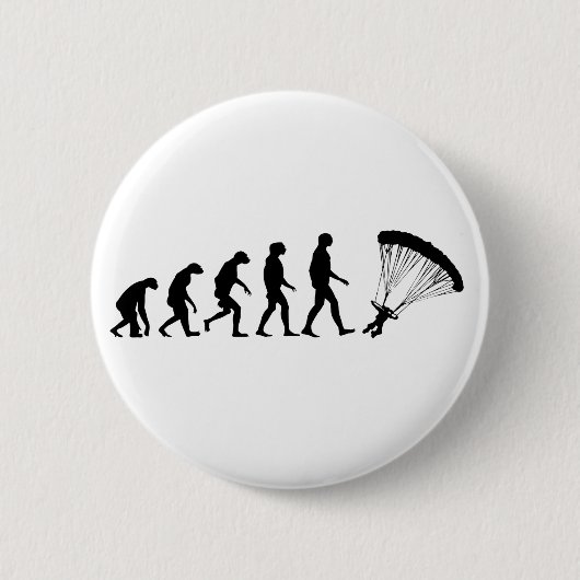 Evolutie van parachuting ronde button 5,7 cm (Voorkant)