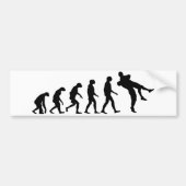 Evolutie van rusteling bumpersticker (Voorkant)