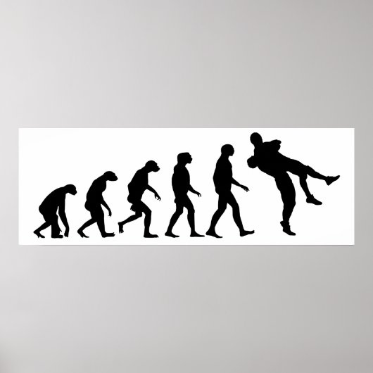 Evolutie van rusteling poster (Voorkant)