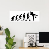 Evolutie van rusteling poster (Thuiskantoor)