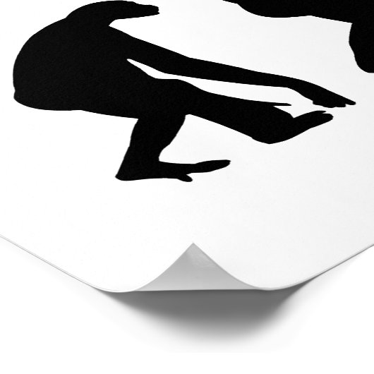 Evolutie van skateboarden poster (Hoek)