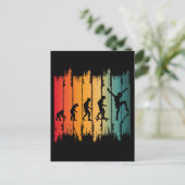 Evolutie Van Skateboarden Skater Briefkaart (Staand voorkant)