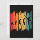 Evolutie van Skateboarden Skater Kaart (Voorkant)