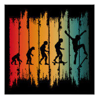 Evolutie Van Skateboarden Skater