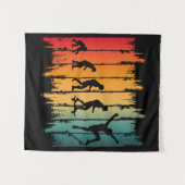 Evolutie Van Skateboarden Skater Wandkleed (Voorkant (horizontaal))