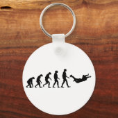 Evolutie van Skydiving Sleutelhanger (Voorkant)