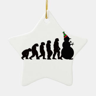 Evolutie van Snowman Ornament