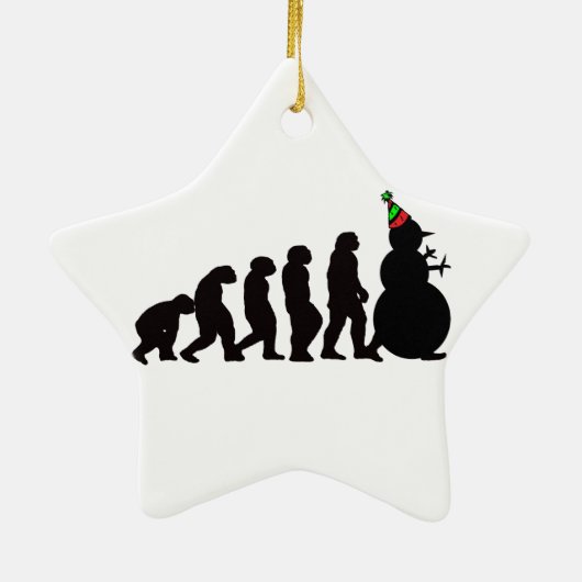 Evolutie van Snowman Ornament (Achterkant)