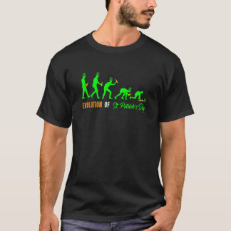Evolutie van St Patrick's Day Schelmenstreek Klave T-shirt