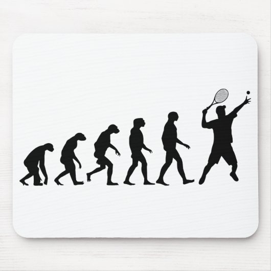 Evolutie van Tennis Muismat (Voorkant)