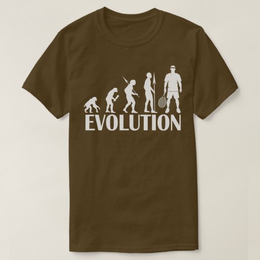 Evolutie van Tennis T-shirt (Design voorkant)
