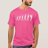 Evolutie van trompettist Shirt Schattigee musici (Voorkant)
