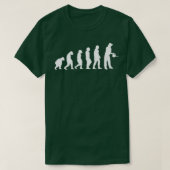 Evolutie van tuintuinbouwtuin t-shirt (Design voorkant)