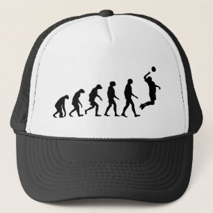 Evolutie van volleybal trucker pet
