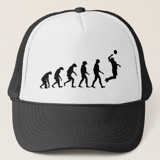 Evolutie van volleybal trucker pet (Voorkant)