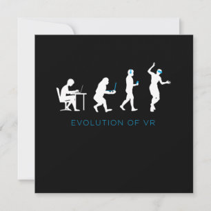 Evolutie van VR Virtual Reality Gamer Gaming Gift Kaart