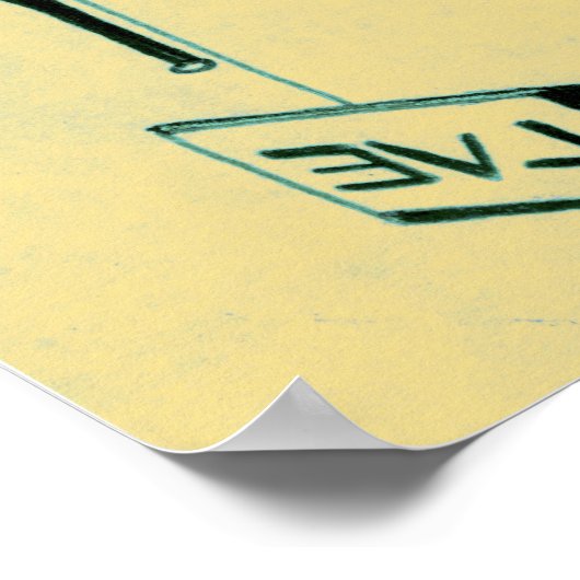 Evolutie van Yin en Yang Poster (Hoek)