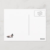 Evolutie van Zombie Briefkaart (Achterkant)