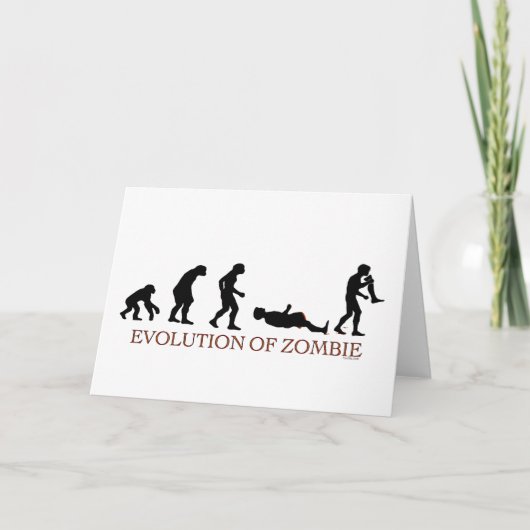Evolutie van Zombie Kaart (Voorkant)
