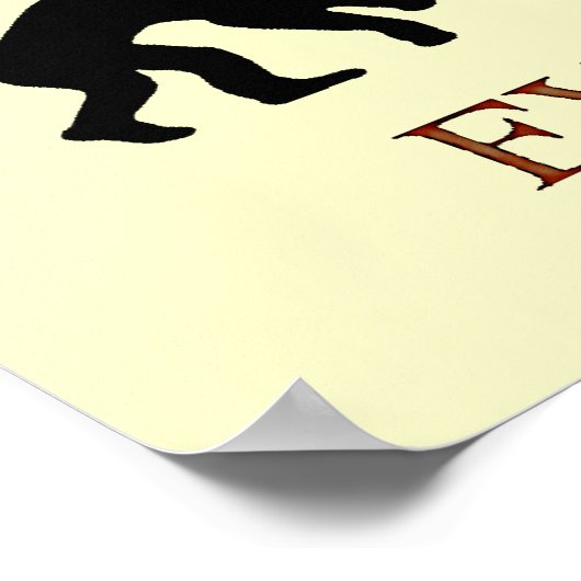 Evolutie van Zombie Poster (Hoek)