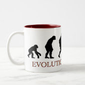 Evolutie van Zombie Tweekleurige Koffiemok (Links)