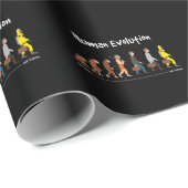 Evolutie - verleden tot toekomst cadeaupapier (Rol Hoek)