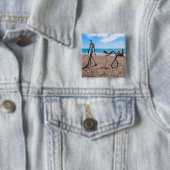 Evolutie Vierkante Button 5,1 Cm (In situ)