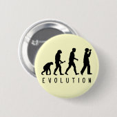 Evolutie: Vogel Ronde Button 5,7 Cm (Voorkant /achterkant)