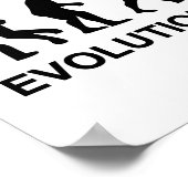 Evolutie Volleyball Poster (Hoek)