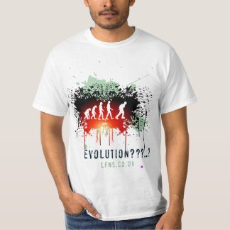 Evolutie/waarde links behouden t-shirt
