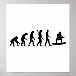 Evolutie Wakeboarding Poster