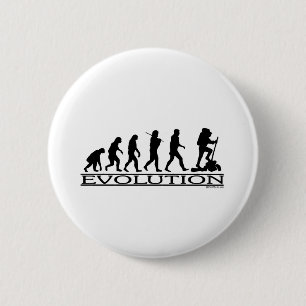 Evolutie - wandelend ronde button 5,7 cm