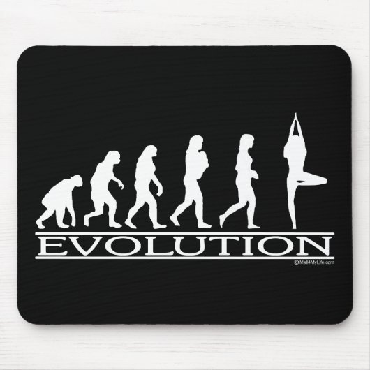 Evolutie - Yoga Muismat (Voorkant)