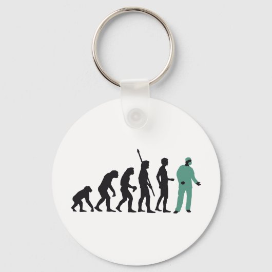 evolutiechirurg sleutelhanger (Voorkant)