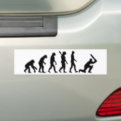 Evolutiecricket Bumpersticker (Op auto)