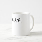 Evolutiecylist Bike Cycling Gift Koffiemok (Voorkant rechts)