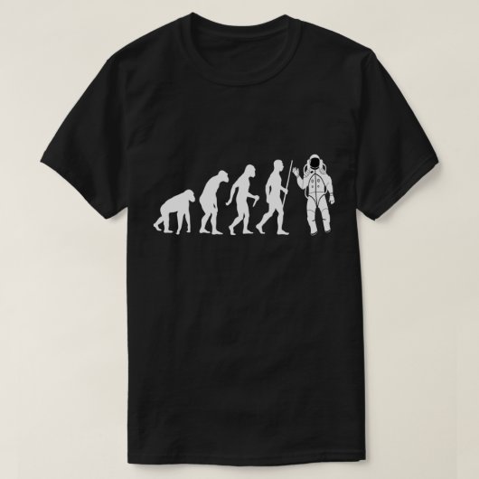 Evolutiedag van de mens t-shirt (Design voorkant)
