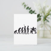 evolutiedomp briefkaart (Staand voorkant)