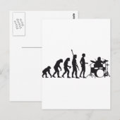 evolutiedomp briefkaart (Voorkant / Achterkant)