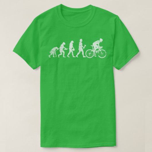 Evolutiefiets T-shirt (Design voorkant)
