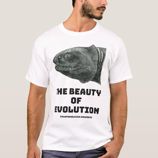 Evolutiegerichte haaienschoonheid t-shirt (Voorkant)