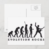 evolutiegesteente briefkaart (Voorkant / Achterkant)