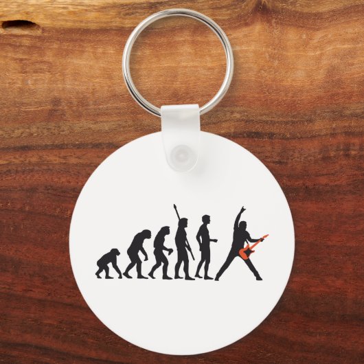 evolutiegitaar sleutelhanger (Voorkant)