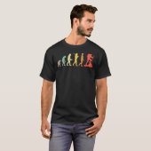 Evolutiegraad voor wandelaars t-shirt (Voorkant volledig)