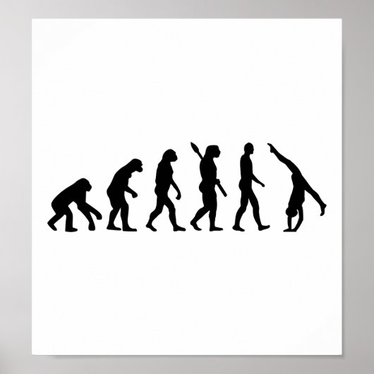 Evolutiegymnastiek Poster (Voorkant)