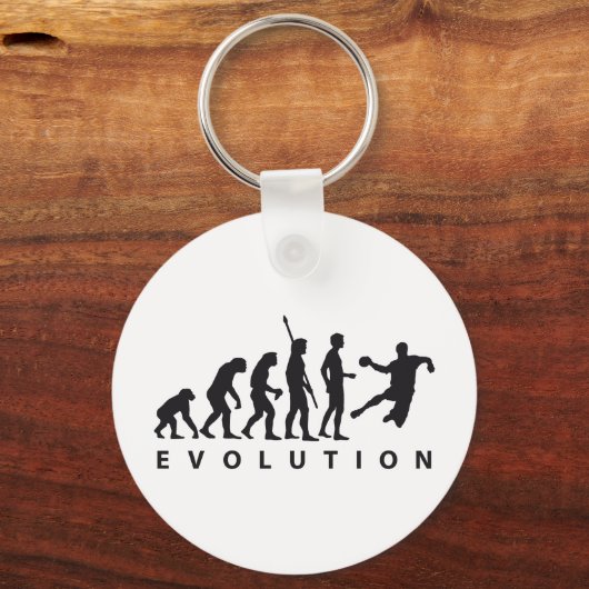 evolutiehandbal sleutelhanger (Voorkant)